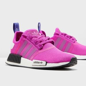 women’s adidas originals nmd_r1 vivid pink slip on